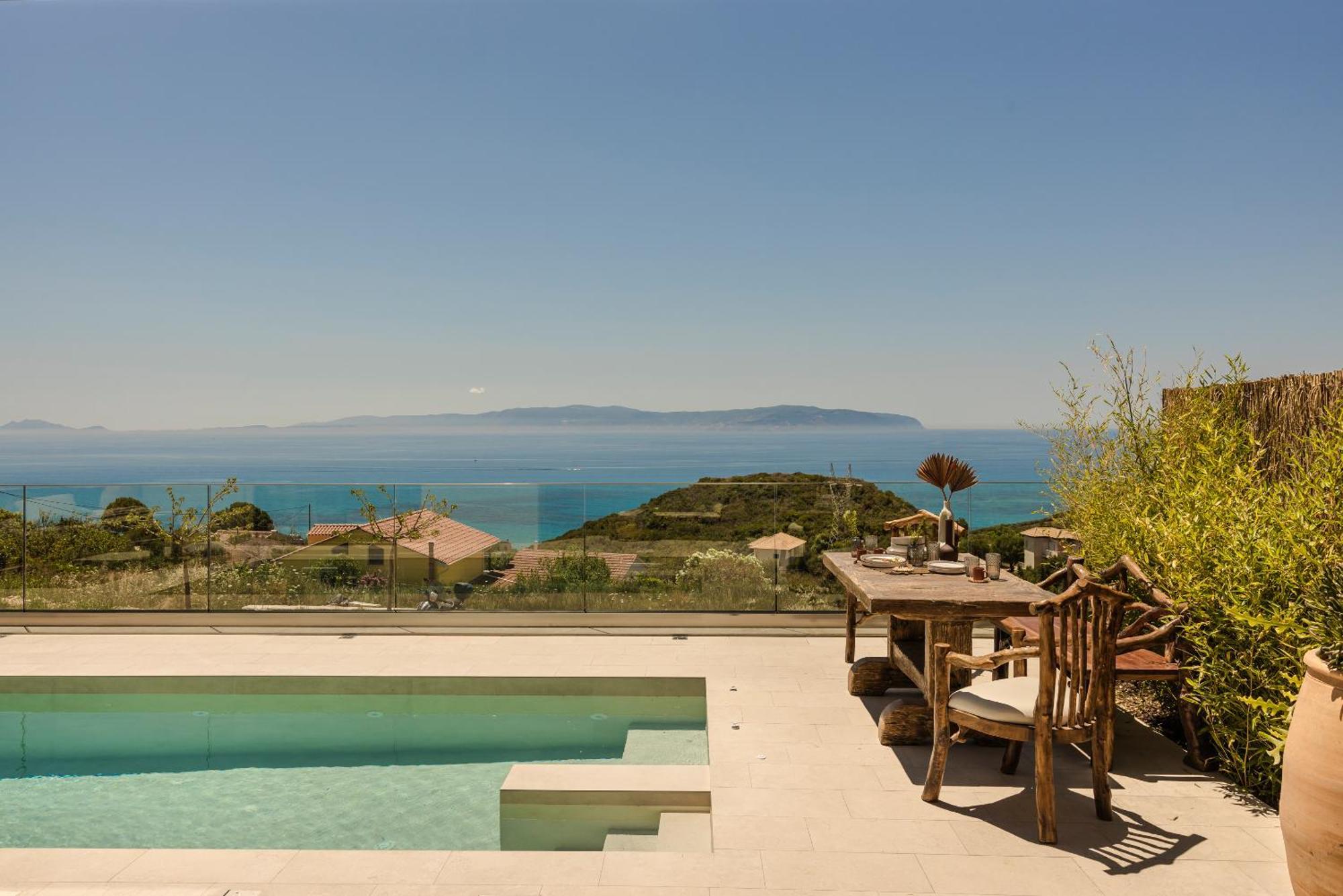 Hilaritas Luxury Suites Sea View, Private Pool & Jacuzzi Paradise Ratzaklion Ngoại thất bức ảnh
