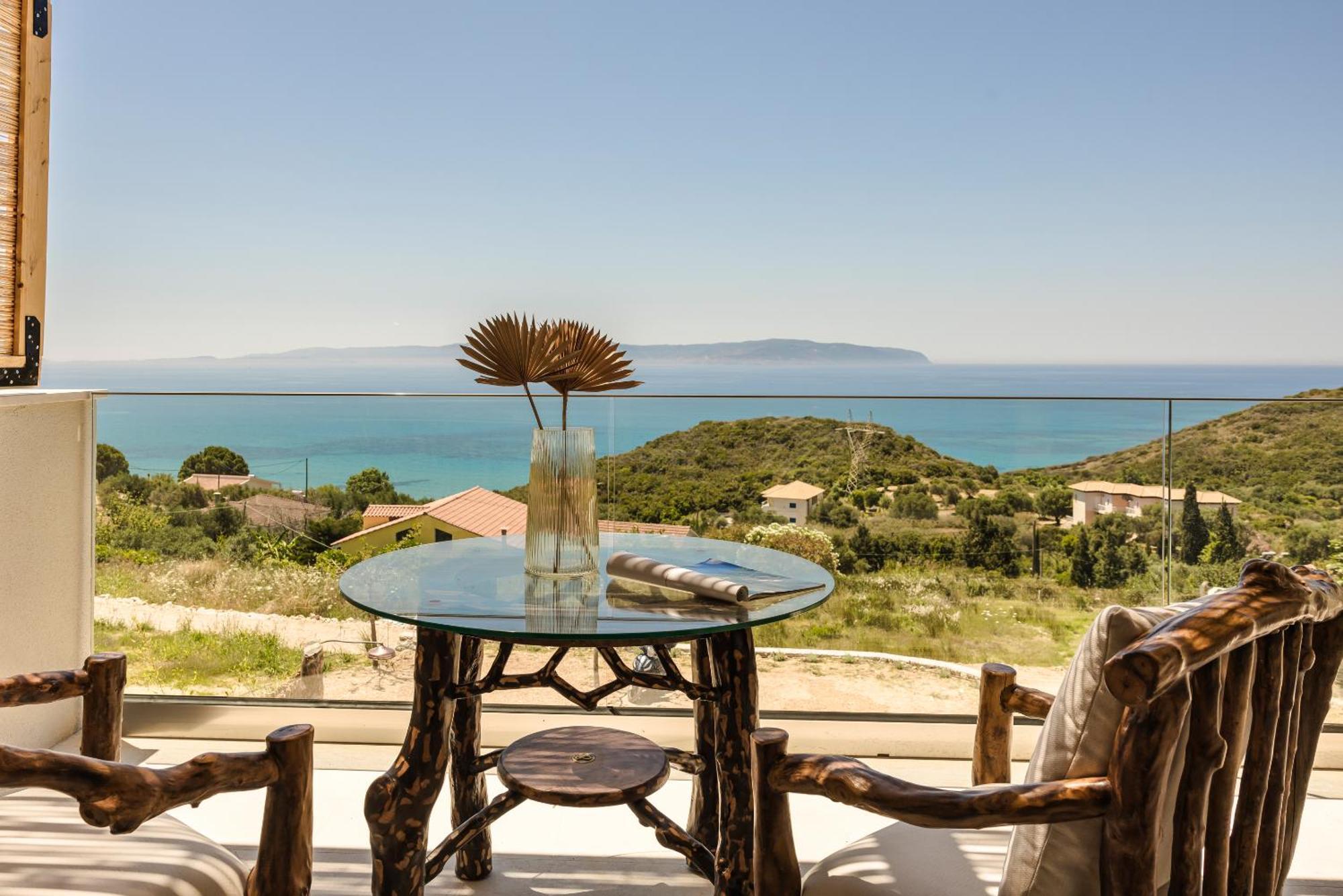 Hilaritas Luxury Suites Sea View, Private Pool & Jacuzzi Paradise Ratzaklion Ngoại thất bức ảnh