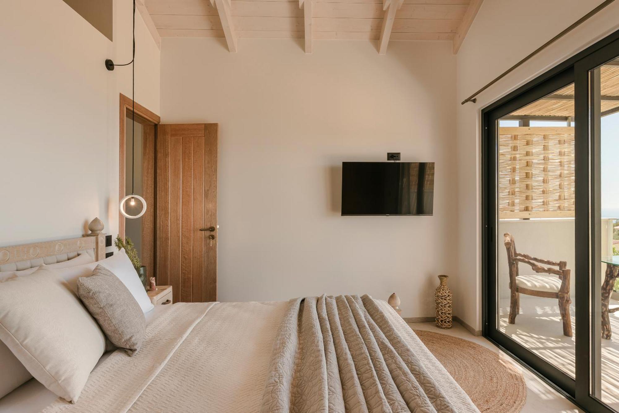Hilaritas Luxury Suites Sea View, Private Pool & Jacuzzi Paradise Ratzaklion Ngoại thất bức ảnh