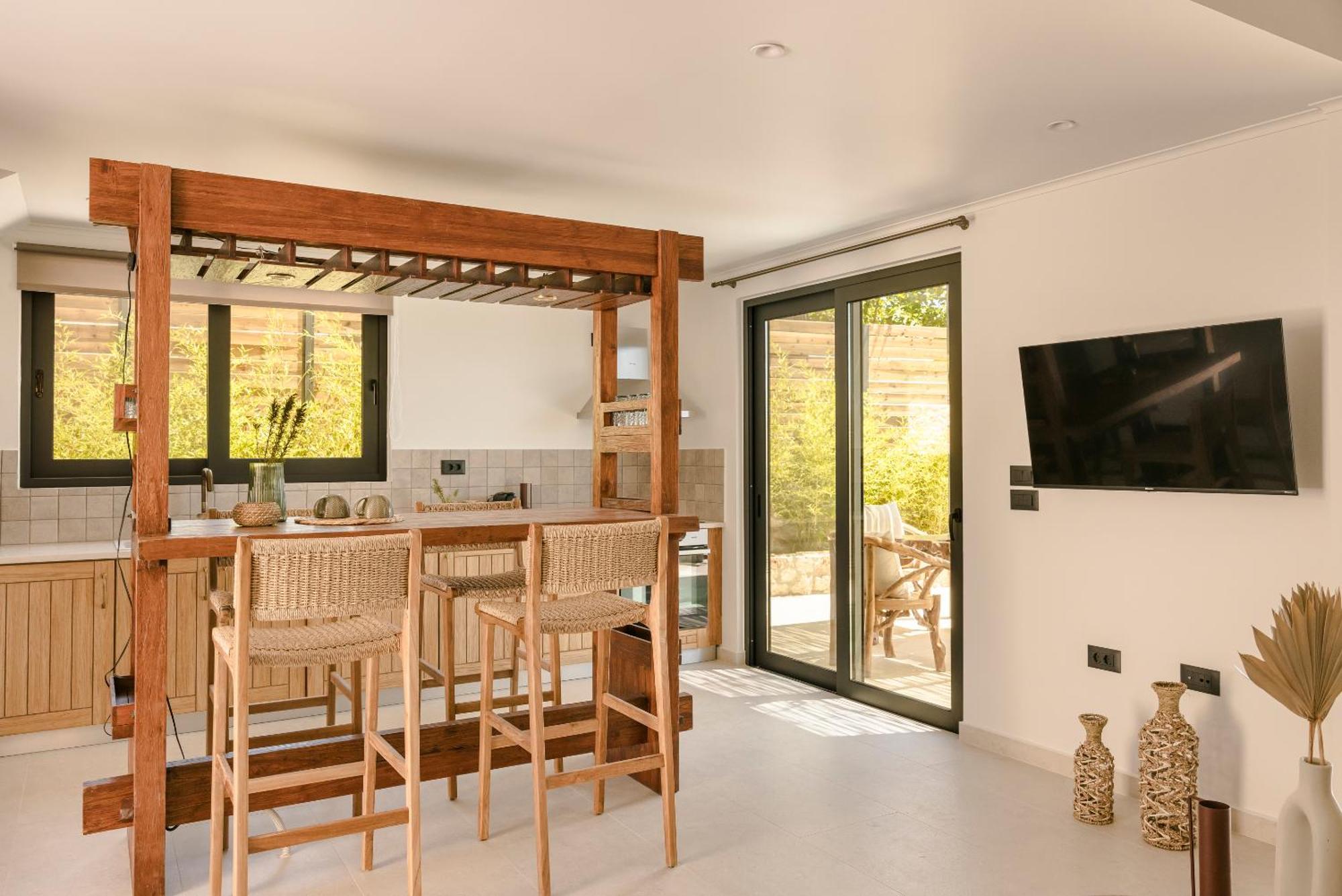 Hilaritas Luxury Suites Sea View, Private Pool & Jacuzzi Paradise Ratzaklion Ngoại thất bức ảnh